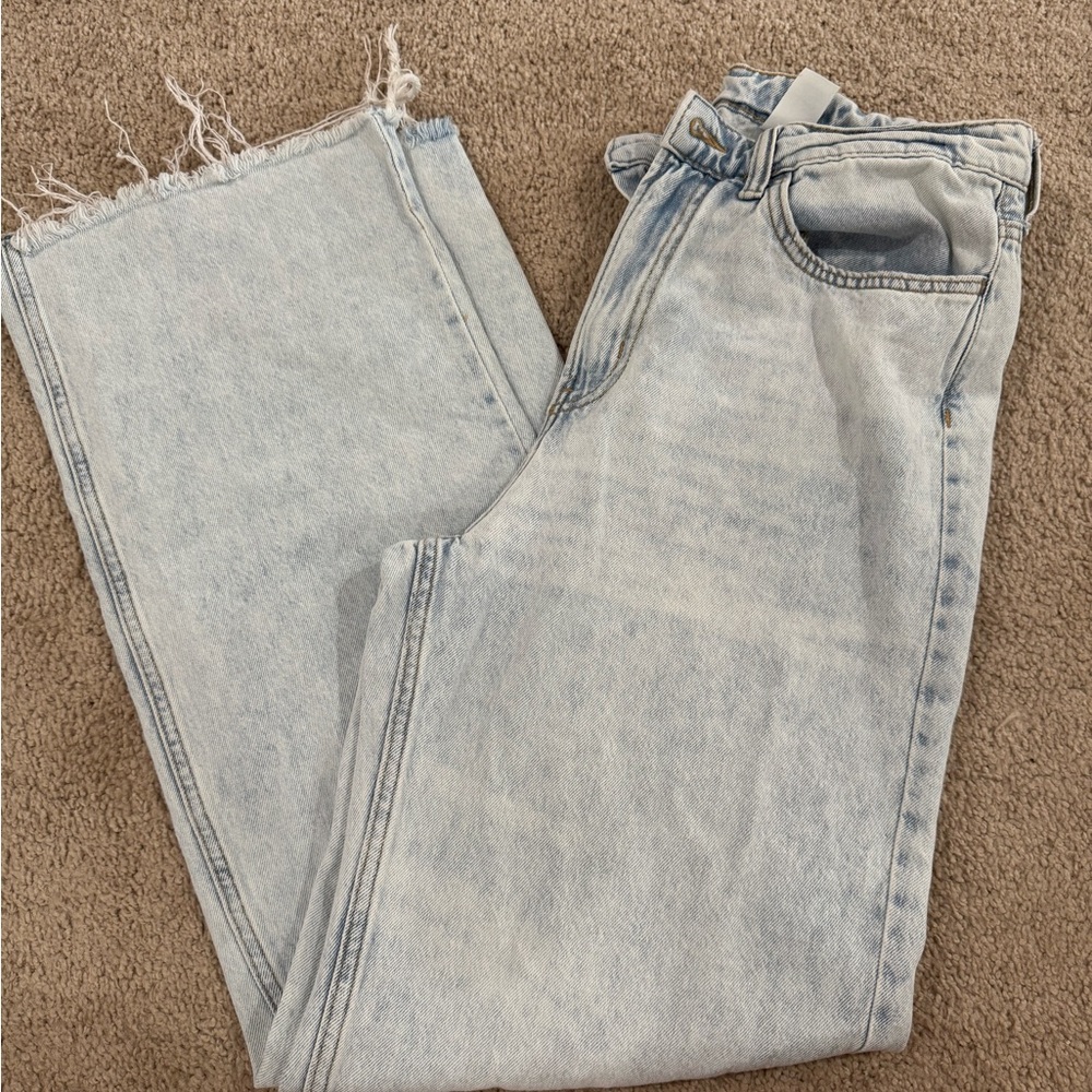 H&M Light Blue Flare & Wide Leg Jeans